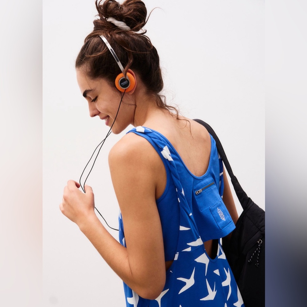 FP Movement Hot Shot Twist Back Printed Maxi Dress - Picture 2 of 4